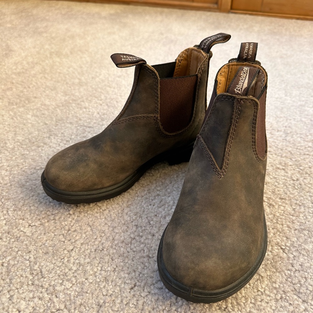 Blundstone Kids Rustic Brown Boots